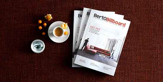 Request your copy of BertO Billboard magazine