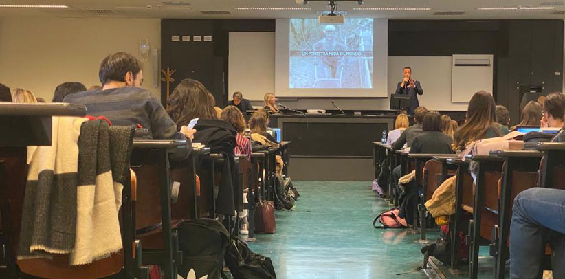 Filippo Berto at the Università Cattolica in Milan