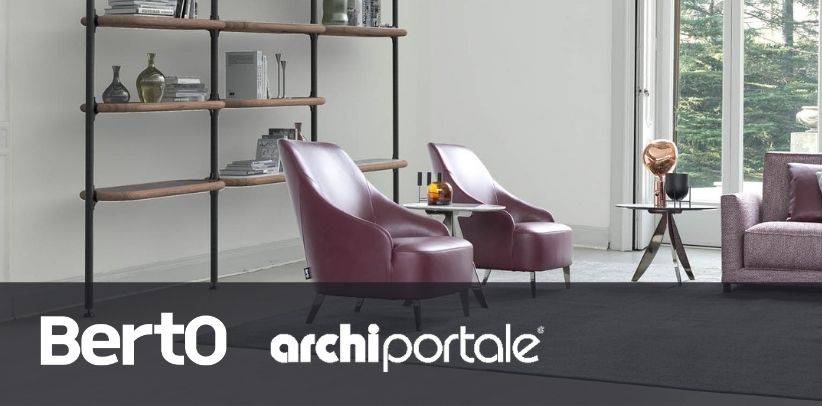 patti armchair and ian bookcase in archiportale