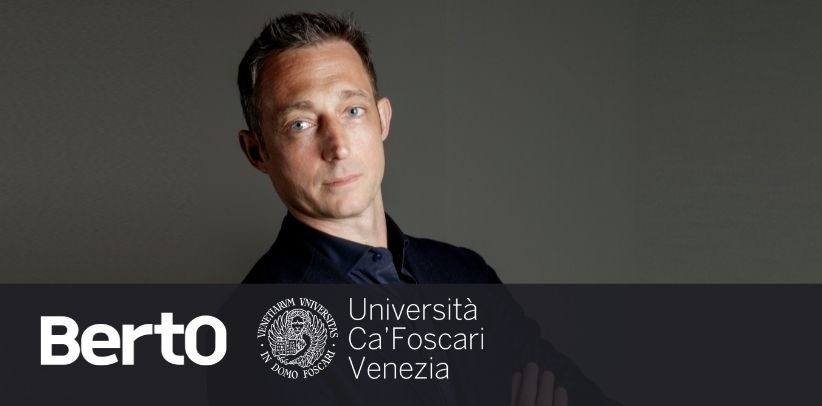 Filippo Berto presents the BertO case study at Università Ca'Foscari di Venezia