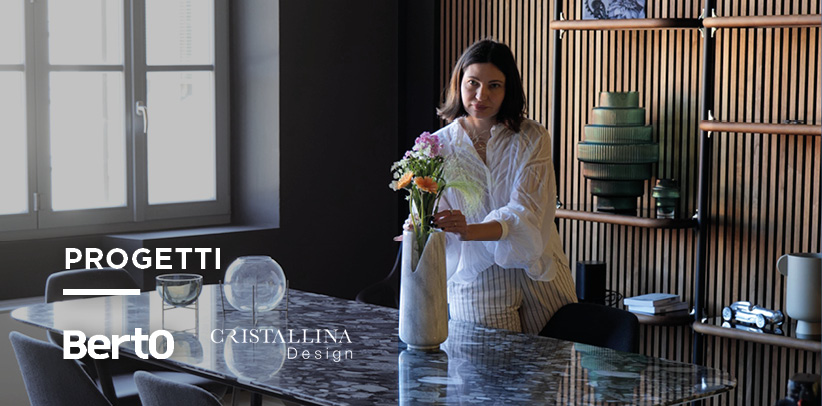 The Cristallina Design collection arrives at the BertO Lugano Showroom