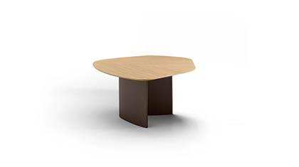 Coffee table with wooden PASSENGER 