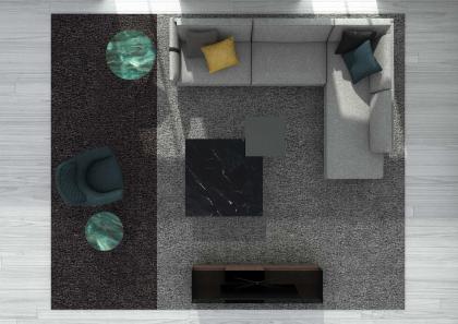Dee Dee modular sofa composition in fabric - BertO