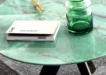 Circus Emerald coffee table with book Lo Spirito del 74 - BertO