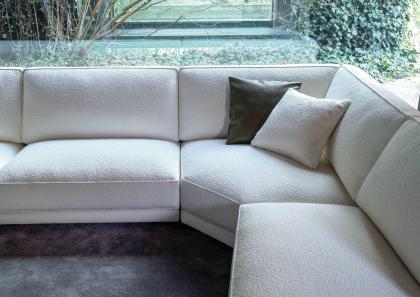 Tommy modular sofa corner detail - BertO