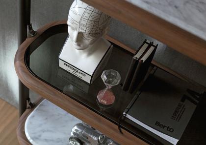Ian bookcase shelf detail - BertO 
