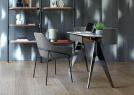 Jackie leather chair with Jim writing desk - BertO