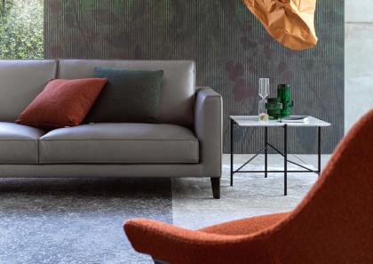 Time Break modular sectional leather sofa - BertO	