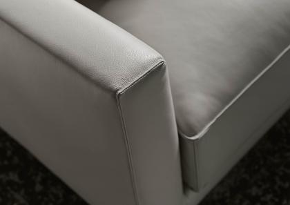 Tommy curved corner sofa armrest detail - BertO