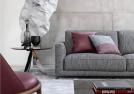 Living Room with Comfortable Design Sofa - BertO
