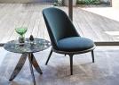 Kim round armchair - BertO