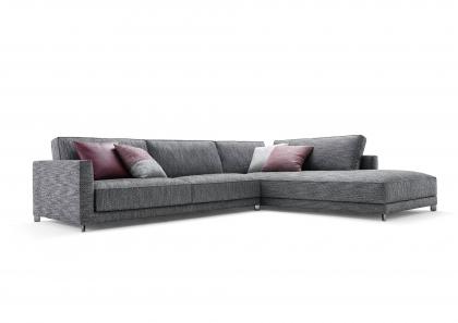 Soft design sofa Tommy - BertO