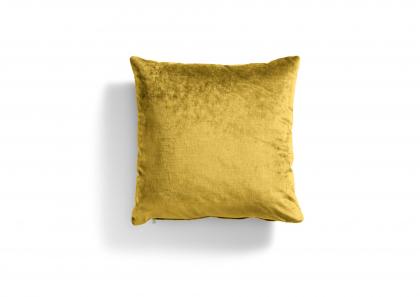Clem soft cushion in gold velvet - BertO