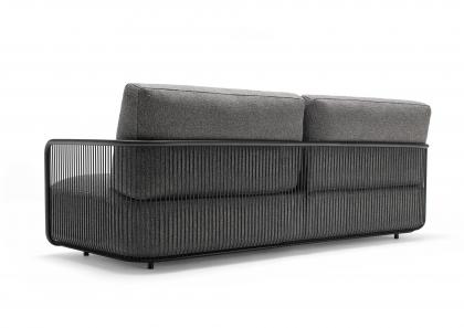 Brian outdoor sofa stainless steel structure - BertO