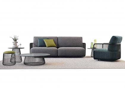 Outdoor sofa Brian Sounds Collection - BertO