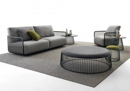 Room with Bruce design outdoor pouf - BertO