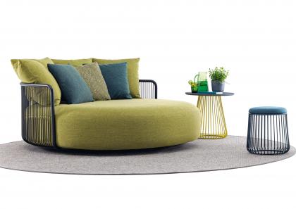 Round sofa John B - BertO