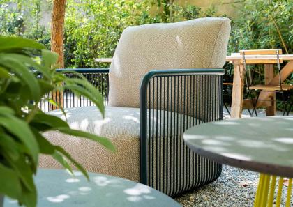 Caroline garden armchair - BertO outdoor furniture