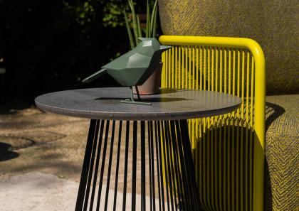 Carl round garden table - BertO Outdoor furniture