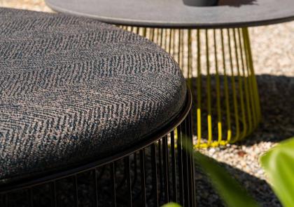 Outdoor pouf seat cushion Bruce - BertO