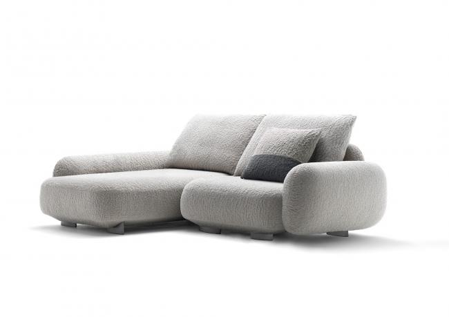 Iggy modular sofa with chaise longue - outlet 