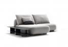 Iggy modular sofa with chaise longue white - Outlet 
