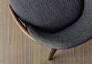 Jackei wood chiars seat detail - Outlet 