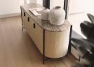 Hilly Modern Sideboard in oak wood - BertO