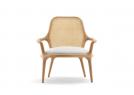 Elegant oak armchair Patti - BertO