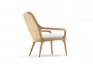Elegant solid oak armchair Patti - BertO