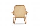 Backrest for elegant oak armchair Patti - BertO