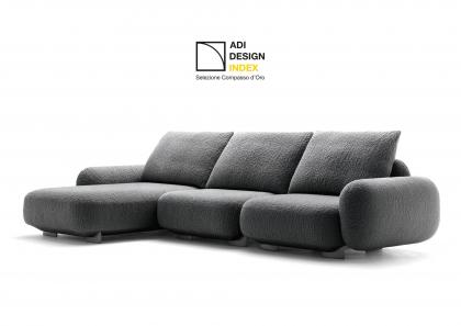 IGGY MODULAR SOFA WITH CHAISE LONGUE