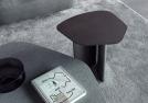 Coffee table with lava stone or wooden top Passenger - Outlet
