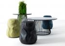 Design Pouf Stardust and Carl coffee table - BertO