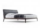 bowery bed with fabric heardboard - Outlet 