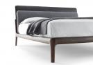 bowery bed in canaletto walnut dark oil finish - Outlet 