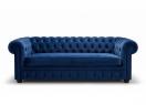 Richmond Chesterfield Sofa bed in Blue Velvet - Outlet