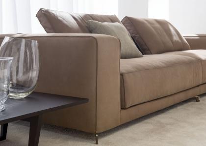 Christian leather sofa