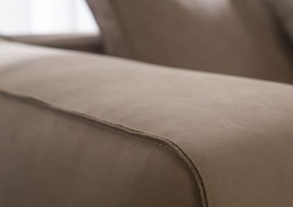 Christian leather sofa