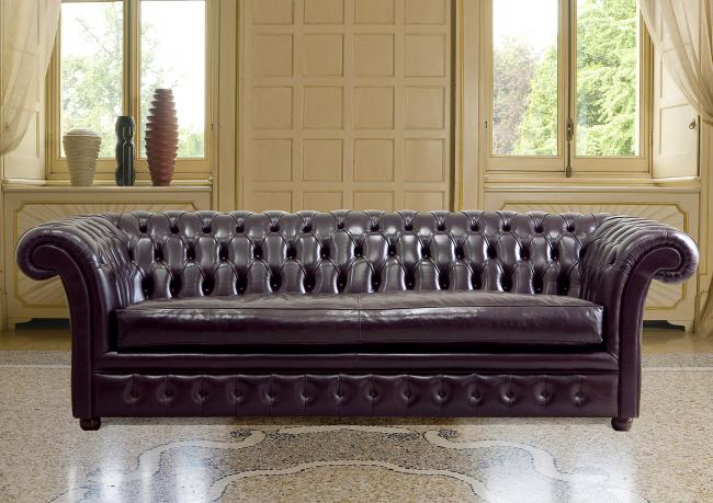 3 Maxi Seater Kensington Sofa - Collezione Chester by BertO