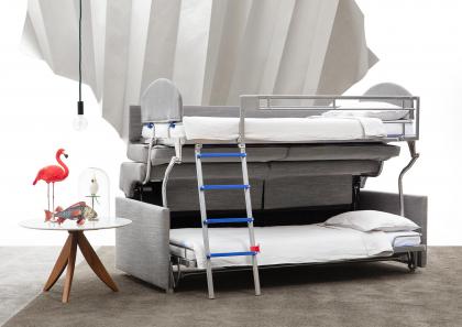 Due Sofa Bed Converts Into A Bunk, Bunk Bed Sofa Uk