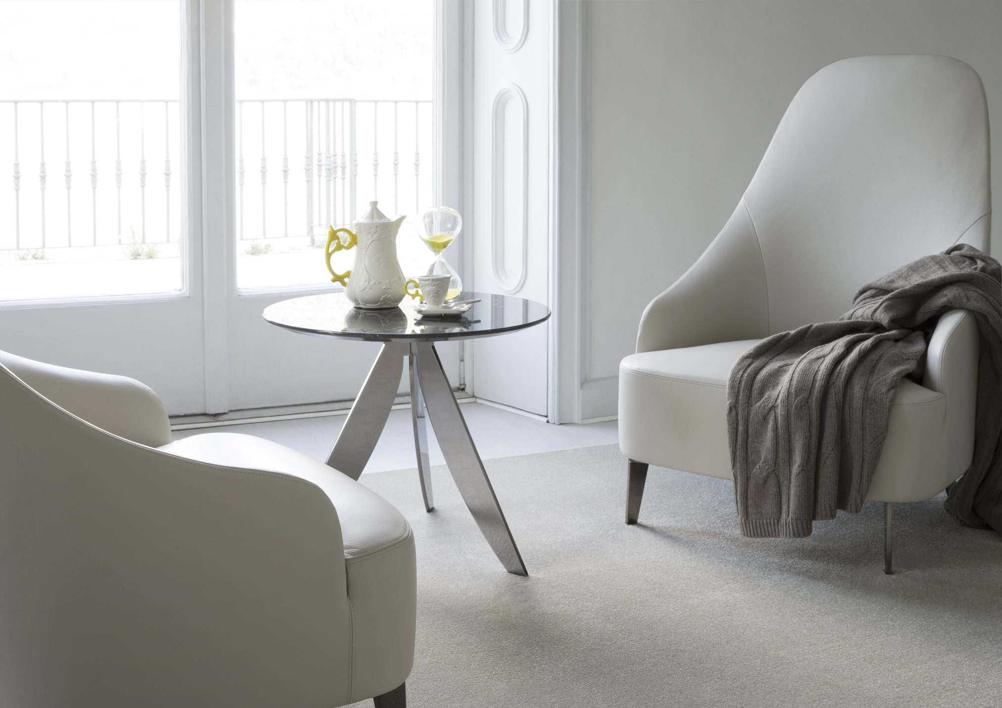 Vanessa High Back Armchair Berto Salotti