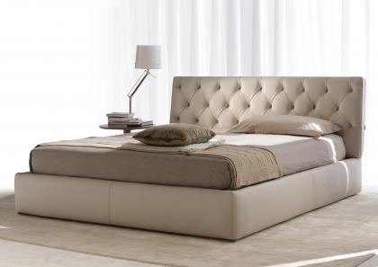 Tribeca leather bed