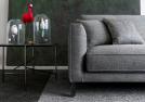 Time Break linear sofa, fabric details - BertO Shop