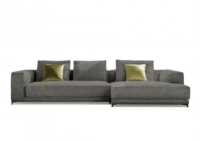 Christian Sectional Sofa Outlet - cm L.330 x D.140 x H.83
