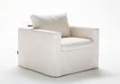 Dafne armchair bed in fabric