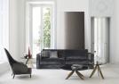 BertO sitting room: sofa, armchair and coffee tables