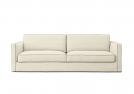 Design Sofa Danton with white linen cover