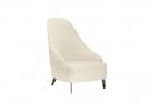 Vanessa armchair in stain-resistant linen - natural white