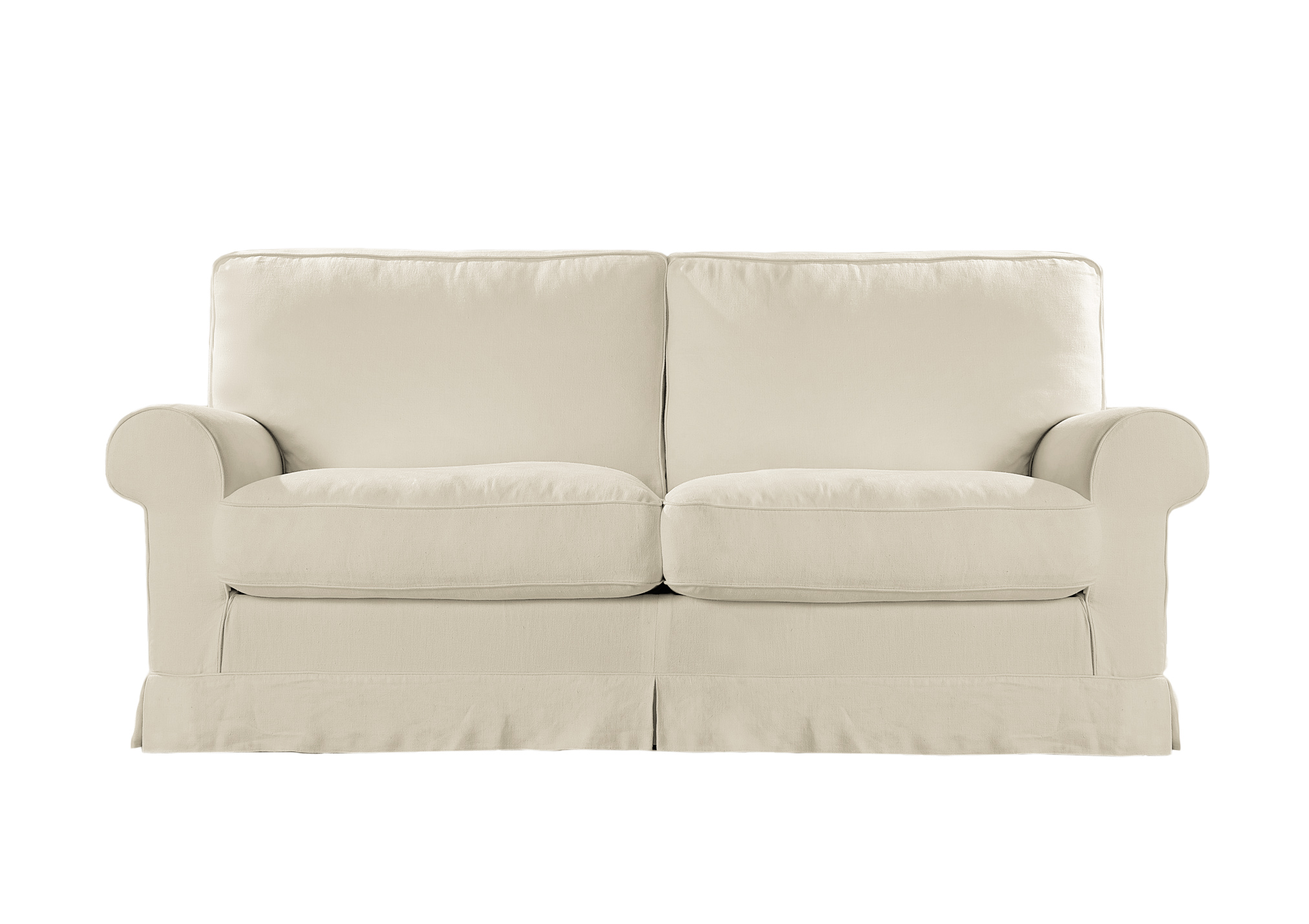 College High Back Linen Sofa BertO Shop